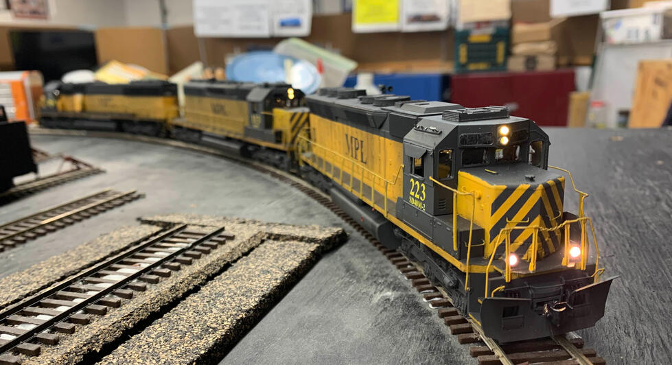 Painting of brass models